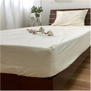 『セミダブル3点セット』綿100％ブロード布団カバー　掛け敷まくらカバー キナリ PU-SET SW