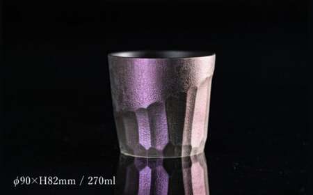 【泡が描く奇跡の模様】有田焼 麟 Lin Awa Old ロックカップ Purple 1個 化粧箱入り【金照堂】ウイスキーグラス ロックグラス 焼酎グラス 高級食器 有田焼 ギフト プレゼント 350