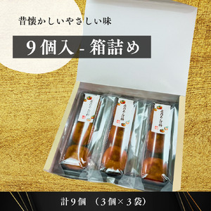 SA2823　令和7年産【有機肥料/自家栽培】　干し柿（庄内あんぽ柿）　9個入(3個×3袋)化粧箱入