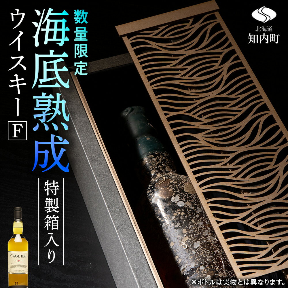 【ふるさと納税】知内【海底熟成ウイスキーF】知内町 ふるさと納税 北海道ふるさと納税 北海道 ウイスキー 海底ウイスキー 海底熟成 洋酒 海底酒
