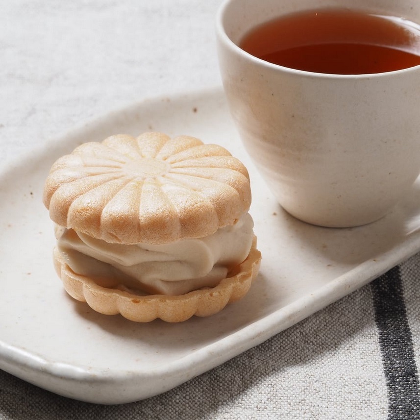 レインボーバードランデヴー　ミルキーvegan最中アイス 8個入　(バニラ、スパイスチョコ、抹茶、味噌）　4種ｘ2個