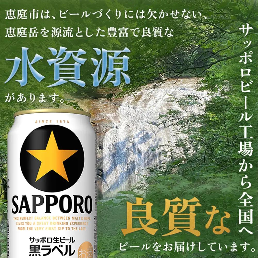 サッポロ　黒ラベル　240本（350ml×24本×10箱）【300040820】