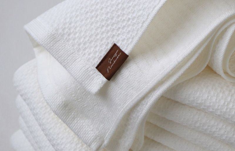 【ソフトハニカム】プレミアムタオル10枚セット（ブラウン）+ソフトハニカム織ハーフハンカチ1枚 G1971