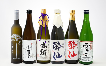 酔仙酒造 超特選 6種飲み比べセット～冬ver～ 【 地酒 お酒 日本酒 飲み比べ 晩酌 岩手県 陸前高田市 】 RT572