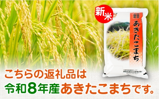 【定期便6ヶ月】【令和8年産】秋田県産あきたこまち(白米)5kg / 米 白米 5kg 令和8年産 秋田県産 あきたこまち 5kg×1袋 おにぎり 大館 東北 秋田 小分け こわけ 大館市 5キロ 5