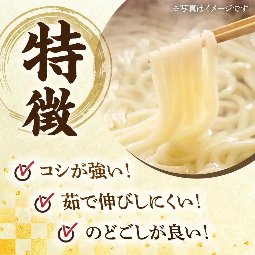 【ふるさと納税限定】本気（マジ）でおいしい手延うどん  9人前 [SDY034] うどん