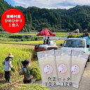 【ふるさと納税】福岡県 東峰村 産 1合 真空 パック 12袋 ヒノヒカリ ひのひかり 真空 パック 個包装 衛生的 小分け保存 精米 白米 お米 米 コメ ご飯 U4