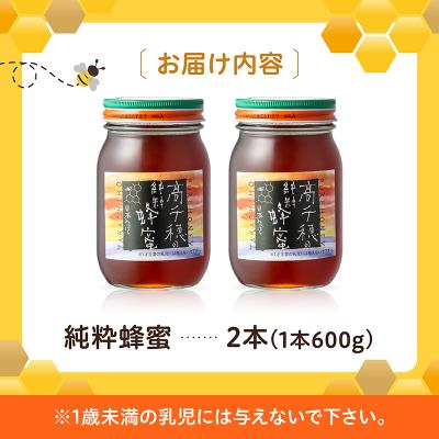 ふるさと納税 高千穂町 日本みつばち 高千穂の純粋蜂蜜 600g×2本 セット |  | 03