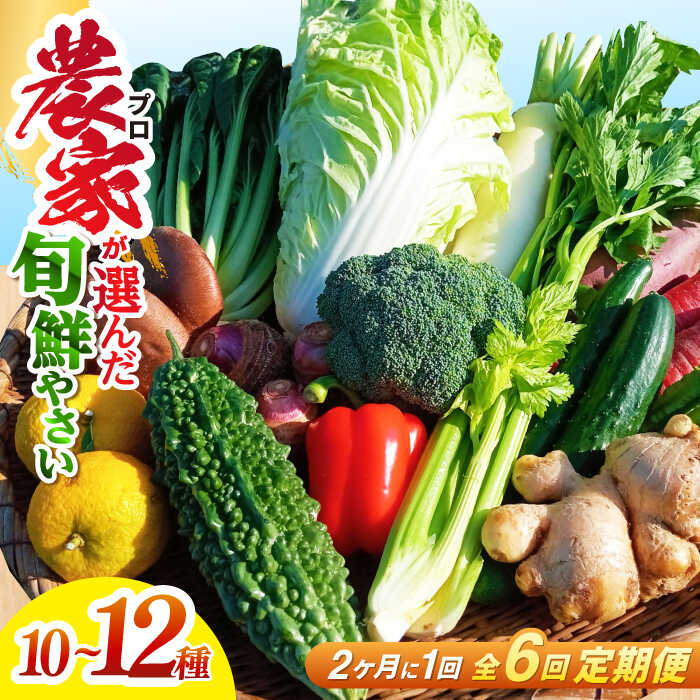 【ふるさと納税】【6回定期便】高知県産 土佐季節の野菜詰め合せセット/隔月 2ヵ月に1回 野菜 定期 お野菜 高知 やさい 季節もの 【香稜苑】[ATBQ011] 訳あり 不揃い 規格外