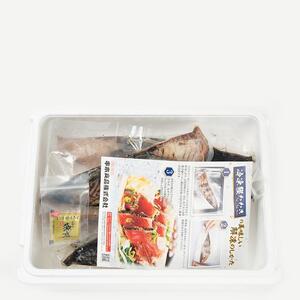 プレミア和歌山認証品 黄金藁焼き戻りカツオタタキ （藻塩セット）　1kg【KS1】