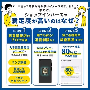 135-1【ミッドナイト】高性能リユース スマホ Apple iPhoneSE 3 64GB SIMロック解除済 本体のみ ｜ 中古 再生品 本体 端末