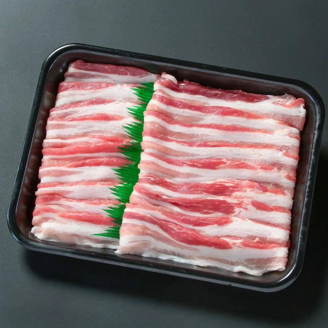 結旨豚 バラスライス 500g 冷凍真空パック | 肉 お肉 豚肉 国産 鍋 お鍋 白川郷 岐阜県 白川村 ブランド豚 人気 おすすめ ギフト 8000円 飛騨高山ミート [MS003]