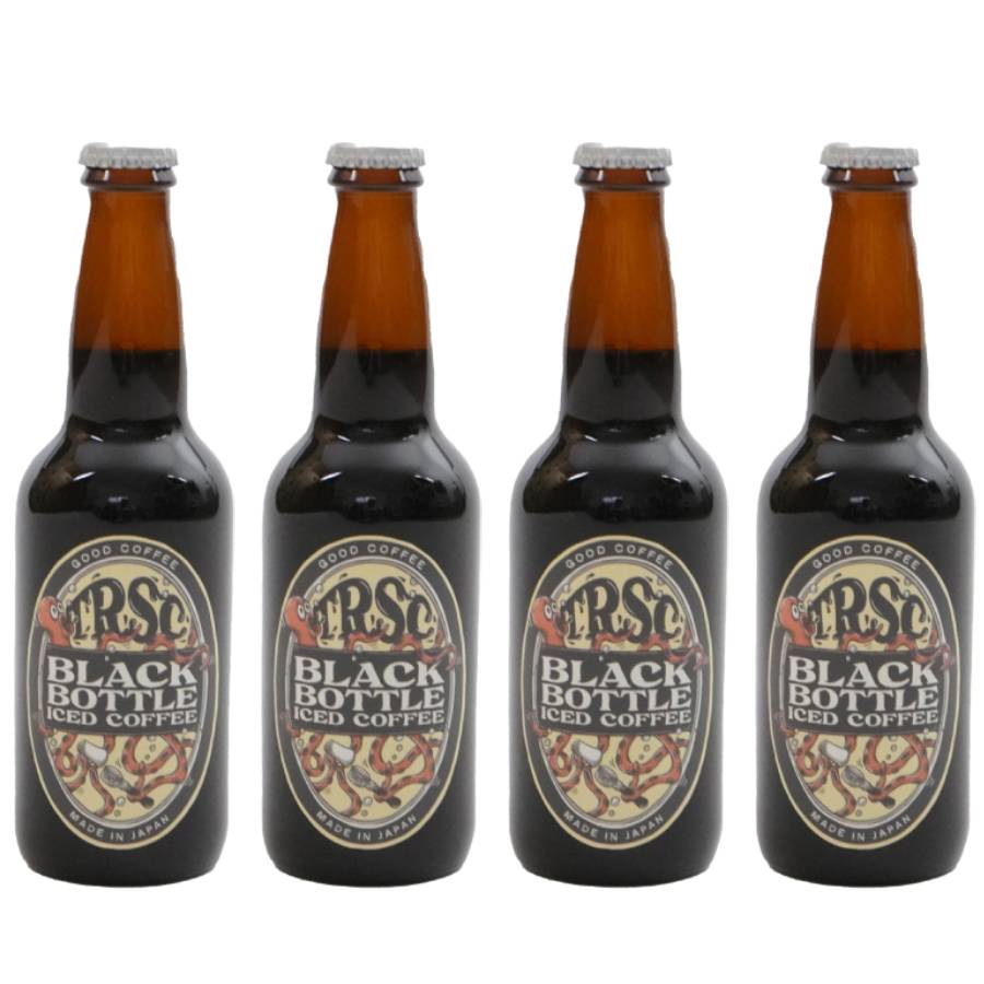 ＜The Rising Sun Coffee＞BLACK BOTTLE ICED COFFEE[4本セット]