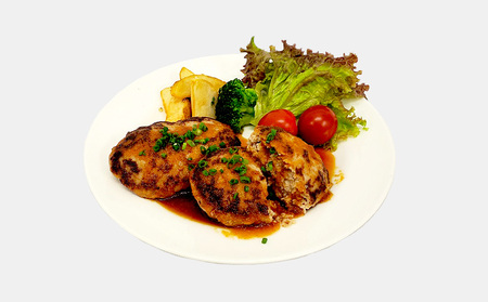 【奄美鶏飯】と【奄美島豚】餃子・ハンバーグのセット