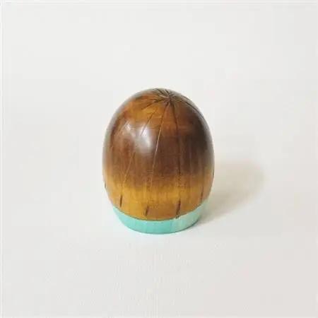 しあわせ　グリーン　小(1体)_装飾品・工芸品   _【1293296】