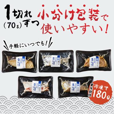 ふるさと納税 焼津市 【2026年3月お届け】魚心漬 5種10切(a15-377202603) |  | 02