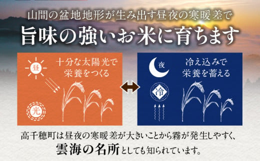 【先行予約】《令和6年度米》 いろは米 棚田米 白米 ひのひかり 宮崎県高千穂町[秋元産］5㎏ C-33