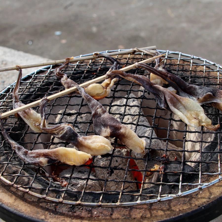 ＜岬水産＞【伊勢神宮外宮品】天然「とり貝」干物2種セット（串干し・平干し）