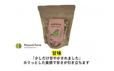 B31　一人娘大豆の炒り豆菓子「はこ炒りむすめ」3点セット　【 炒り大豆 豆菓子 一人娘 大豆 セット 農福連携 】