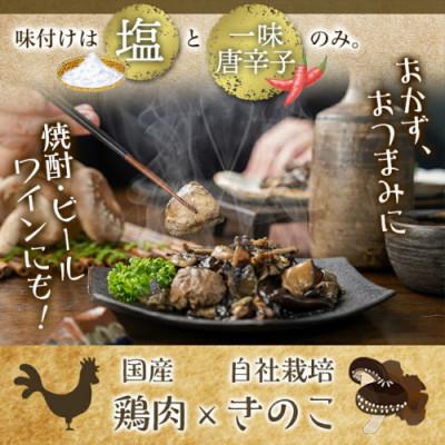 ふるさと納税 都城市 鶏ときのこ炭火焼き100g×9袋 |  | 02