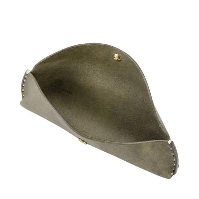 ふるさと納税 豊岡市 豊岡財布 haaki Leatherペンケース HLC502 グリージオ |  | 02