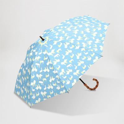 ふるさと納税 東大阪市 EMILY BURNINGHAM 晴雨兼用スライドショート傘 [ギース(ガチョウ)]