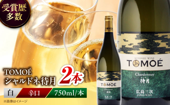 ワイン TOMOE シャルドネ 待月 白ワイン 辛口 750ml×2本 三次ワイナリー 白 受賞 ギフト 広島 人気 ディナー ランチ パーティー 酒 わいん 三次市 / 広島三次ワイナリー [APAZ101]