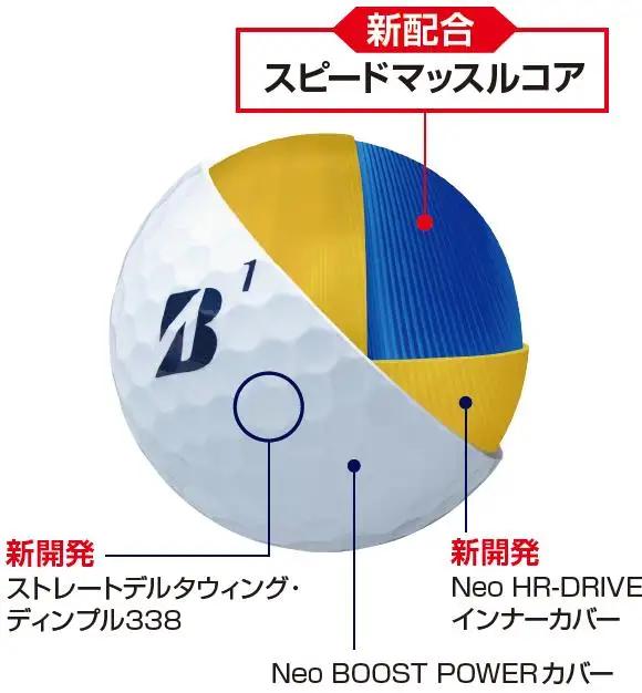 【2025年モデル】ゴルフボール TOUR B JGR パールピンク 18ダース