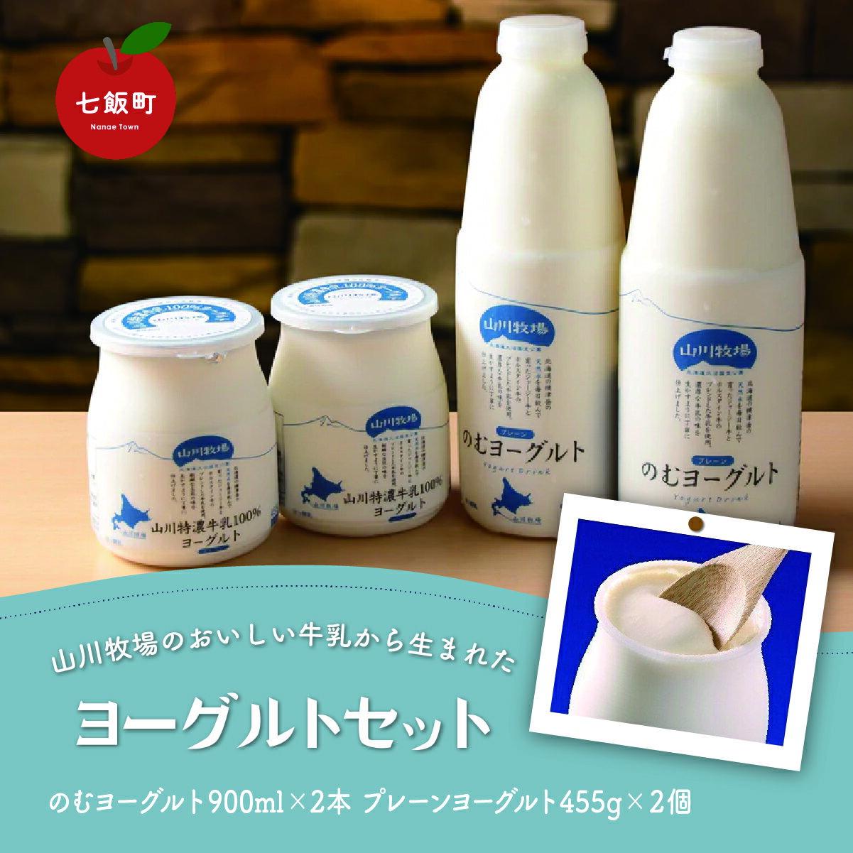 【ふるさと納税】山川牧場こだわりの濃厚ヨーグルトセット 山川牧場 ヨーグルト 乳製品 セット 濃厚 こだわり ジャージー牛乳 乳酸菌 健康 NAN006