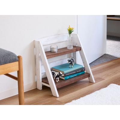 ふるさと納税 小牧市 エイジングアンティーク調 2段ミニラック W[161P18] |  | 01