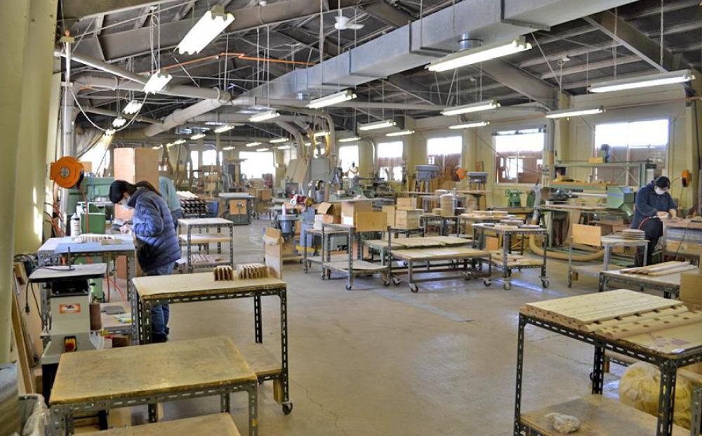 旭川家具　コサイン　プラント シェルフ 【 旭川家具 北海道 旭川市 木製  家具 北海道産材 タモ タモ材 ヤチダモ 観葉植物 花台 ディスプレイ棚 飾り棚 収納 モイス板 吸湿板付き 植物棚 作業