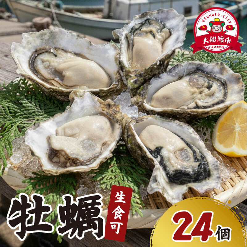 生食可 冷凍 牡蠣 殻付き牡蠣 春っこ 牡蠣 2袋 ( 12個入×2 )  数量限定