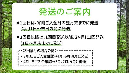 【 3回 隔月 定期便 】 嬬恋の 天然水 ラベルレス 310ml × 30本 入 × 2箱 × 3回 水 ミネラルウォーター 定期 飲料水 3回定期便 180本 通販 備蓄 ローリングストック 備蓄