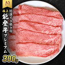 【ふるさと納税】極上能登牛プレミアム(A5P)特選すき焼き用300g 牛肉 牛 A5 肉 プレミアム 肩 モモ すきやき A5等級 冷凍 石川県 能登