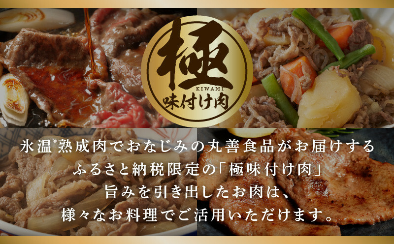 【氷温熟成×極味付け】国産 牛肉 切り落とし 1.8kg（300g×6）丸善味わい加工 mrz0004_イメージ4