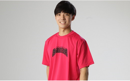 0051 琉球アスティーダオリジナルTシャツ（Sサイズ　素材：ポリエステル）&ステッカー