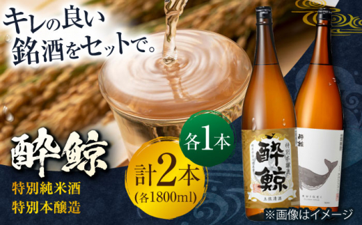 酔鯨 特別純米酒&特別本醸造 1800ml 2本セット 日本酒 地酒 【近藤酒店】 [ATAB019] お酒 酒 おすすめ 高知 日本酒 高知市 こうち 人気 スピード発送 配送 最短 すぐ届く