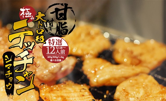 
                  極み シマチョウ テッチャン 400g/800g/1.2kg 附属タレ付き | 牛肉 ホルモン 味付き肉 タレ揉み 冷蔵 甘脂付き 焼肉 もつ鍋 中元 ギフト お祝い
                