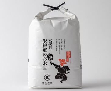 無洗米「六代目米将軍」令和8年産  ななつぼし  ５㎏×12回　【定期便】（C20）
