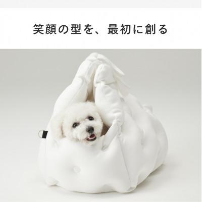 ふるさと納税 岡崎市 【ハナロロ】キャリーベッド　M(アッシュグレー) |  | 01