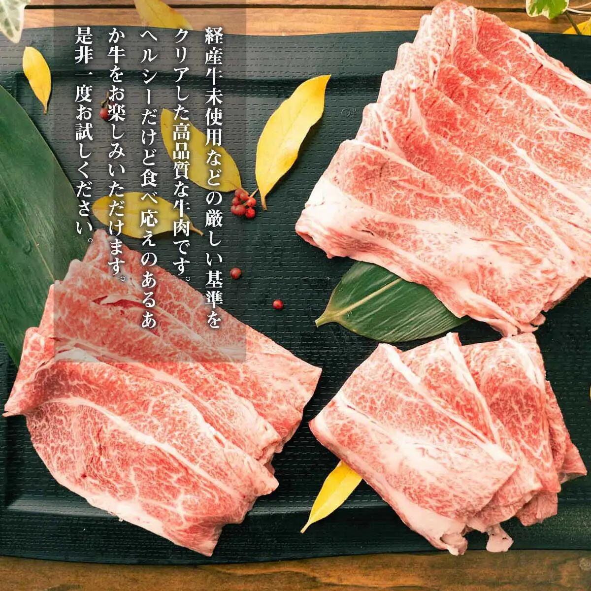 GI認証 あか牛 すき焼き 用 切り落し 約600g あか牛すき焼き用赤牛[AYBC003]
