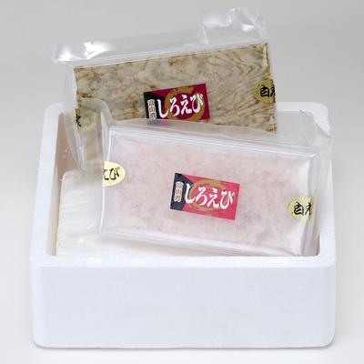 ふるさと納税 射水市 ムキシロエビと シロエビ昆布〆2種セット |  | 03