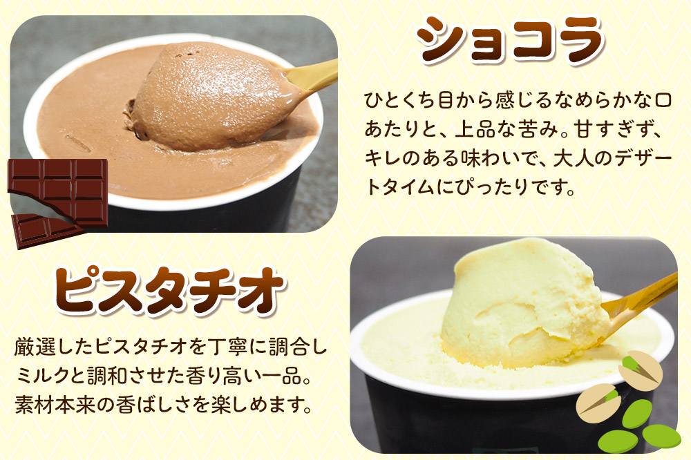 秋田市産 鈴木牛乳の低温殺菌牛乳を使用したアイスクリーム 10個（5種×各2個）