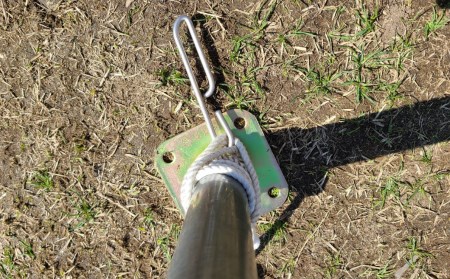 ハンマー不要の回転式ペグ [くるくるペグ] ロングタイプ 8本セット ステンレス製 燕三条製 防災用品 キャンプ用品 アウトドア用品  【018S030】 