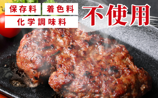 国産 牛肉 100% ハンバーグ レンジ可 湯煎 加熱済 4個 個包装 100ｇ 国産牛 牛 着色料 保存料 化学調味料 不使用 牛肉ハンバーグ 肉 肉汁 -094