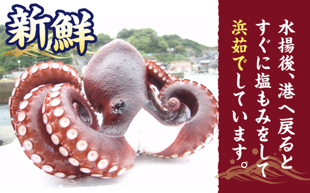 【6月より発送開始】【コリコリ肉厚！】ゑべす蛸計780g（130g×6p）＜大瀬戸町漁協＞[CAR001] タコ