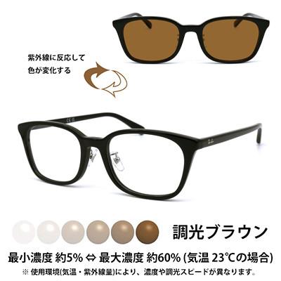 ふるさと納税 岸和田市 国産調光レンズ使用オリジナルレイバン色が変わるサングラス(RX5407D 2000)　ブラウンレンズ |  | 01