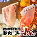 【ふるさと納税】定期便6ヶ月 まる姫ポーク 豚肉三昧 約1.6kg(肩ロース バラ モモ切り落とし 粗ミンチ) 合計約9.6kg【AK-6】｜送料無料 しゃぶしゃぶ 焼き肉 国産 まる姫ポーク 豚肉 ぶた肉 肉 豚バラ肉 バラ肉 挽肉 ミンチ 切り落とし 定期便 小分け パック 江津市｜