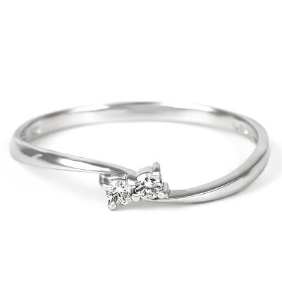 ふるさと納税 大月市 【サイズ:12号】プラチナ ダイヤ0.05ct リング R953DI-P2 |  | 01