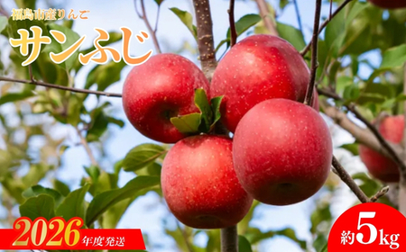 No.1232 菱沼農園　りんご「サンふじ」約5kg【2026年度発送】